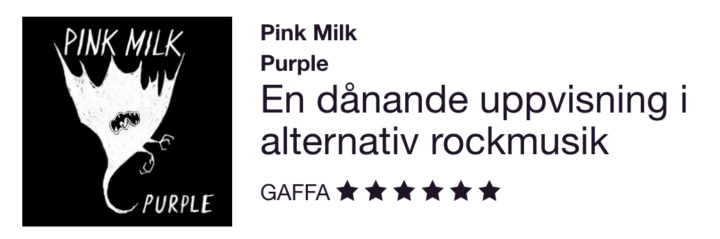 Pink Milk - GAFFA